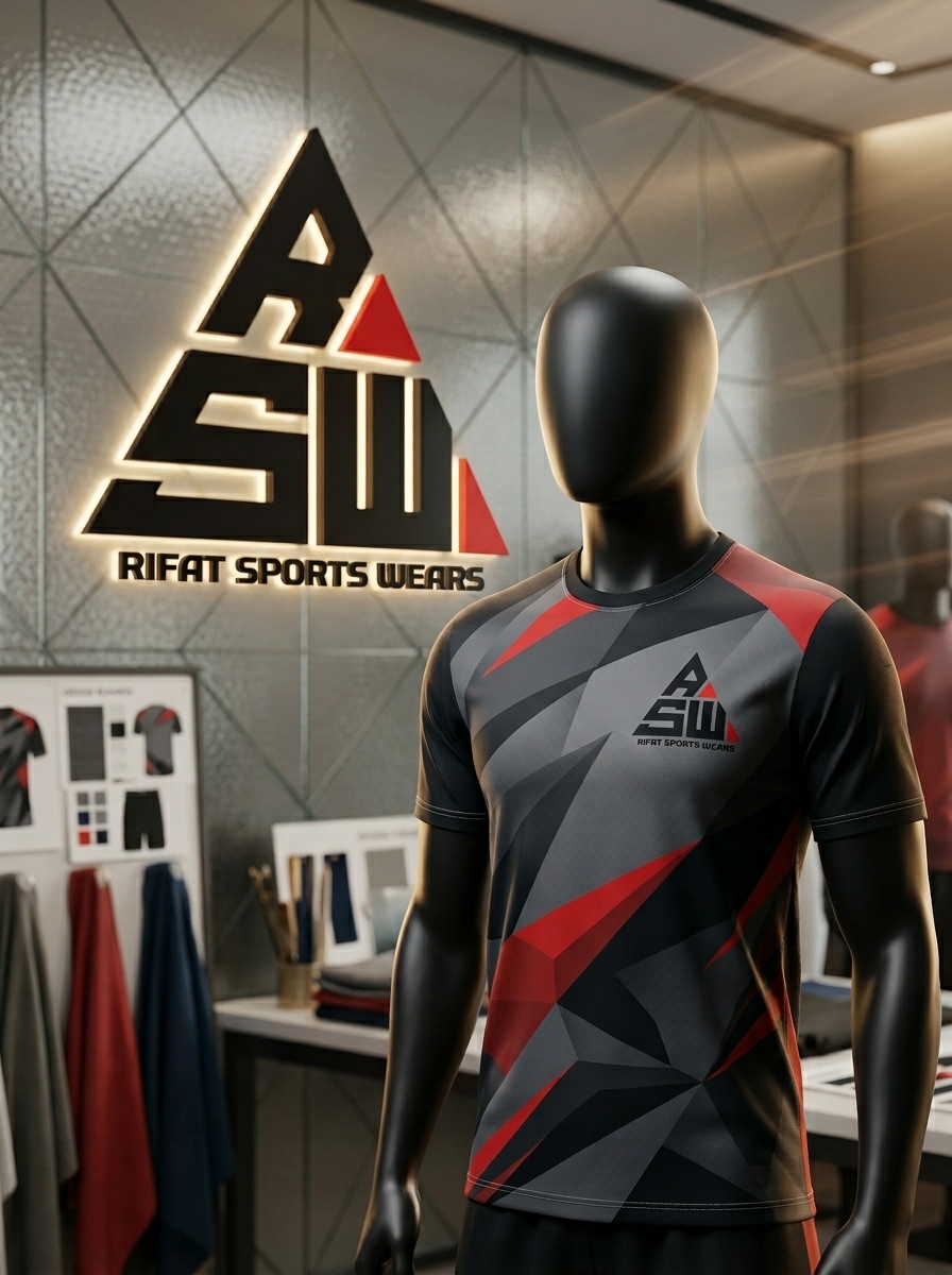 Rifat Sports Wears manufacturing facility Sialkot Pakistan